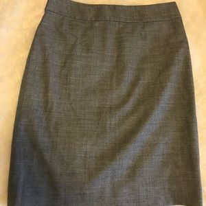 J. crew wool blend skirt